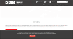 Desktop Screenshot of cuddruk.pl